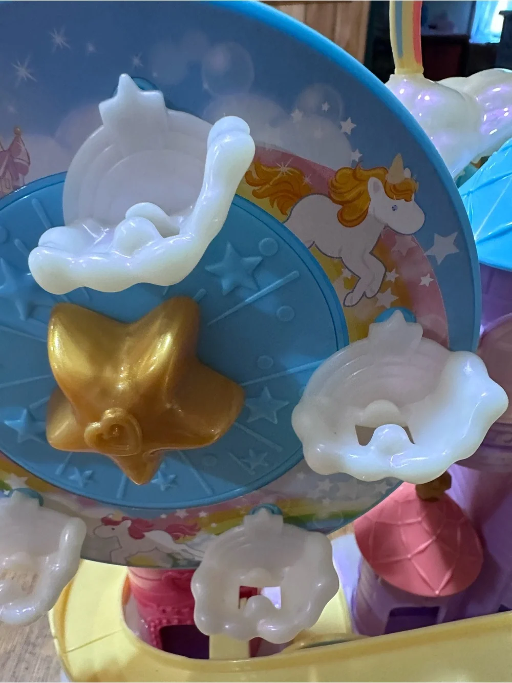The Polly Pocket Rainbow Funland Theme Park Playset by Mattel
